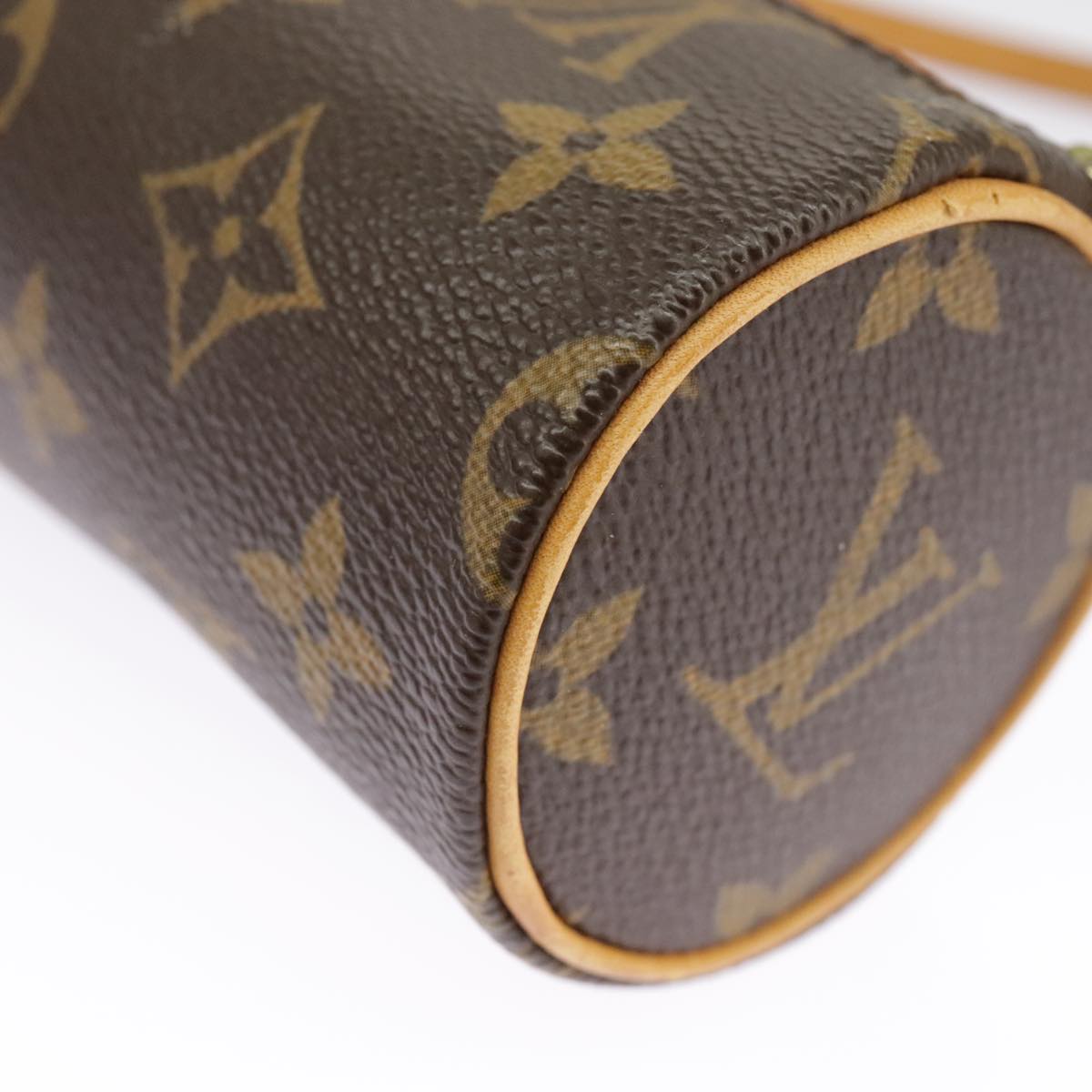 LOUIS VUITTON Monogram Papillon Pouch LV Auth 100575