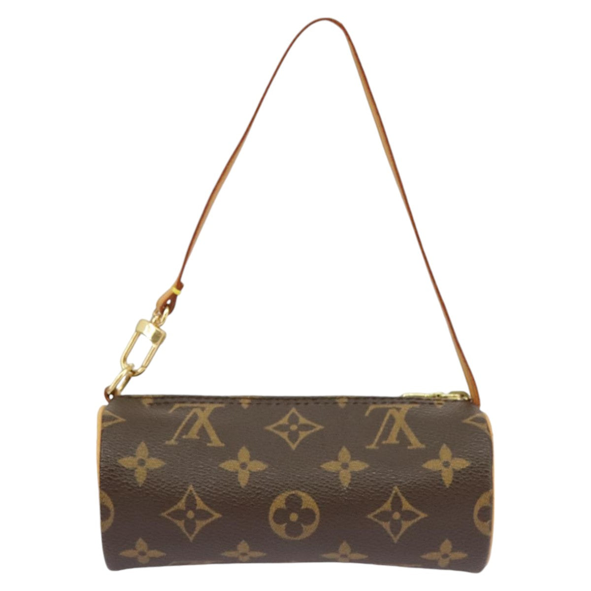 LOUIS VUITTON Monogram Papillon Pouch LV Auth 100575