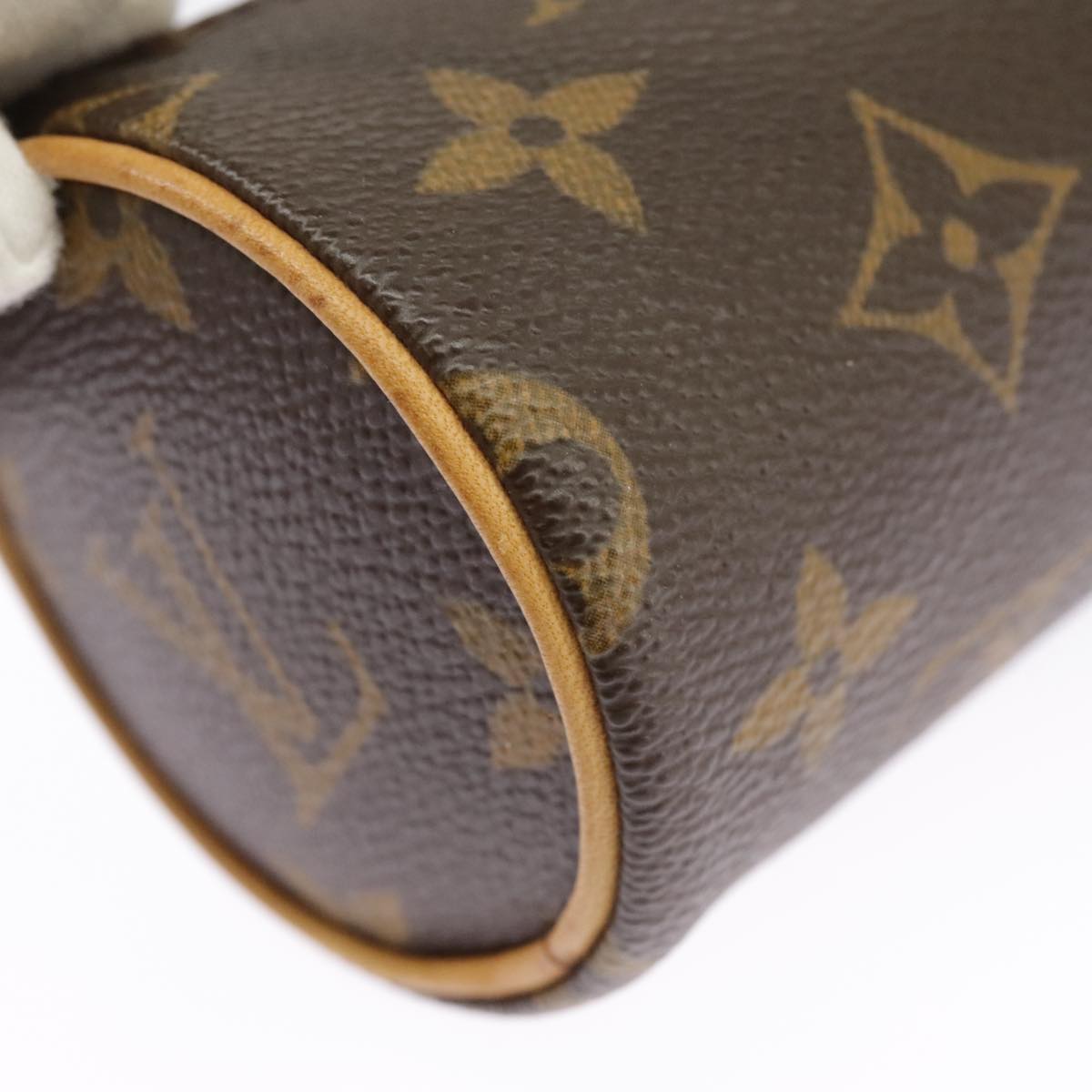 LOUIS VUITTON Monogram Papillon Pouch LV Auth 100576