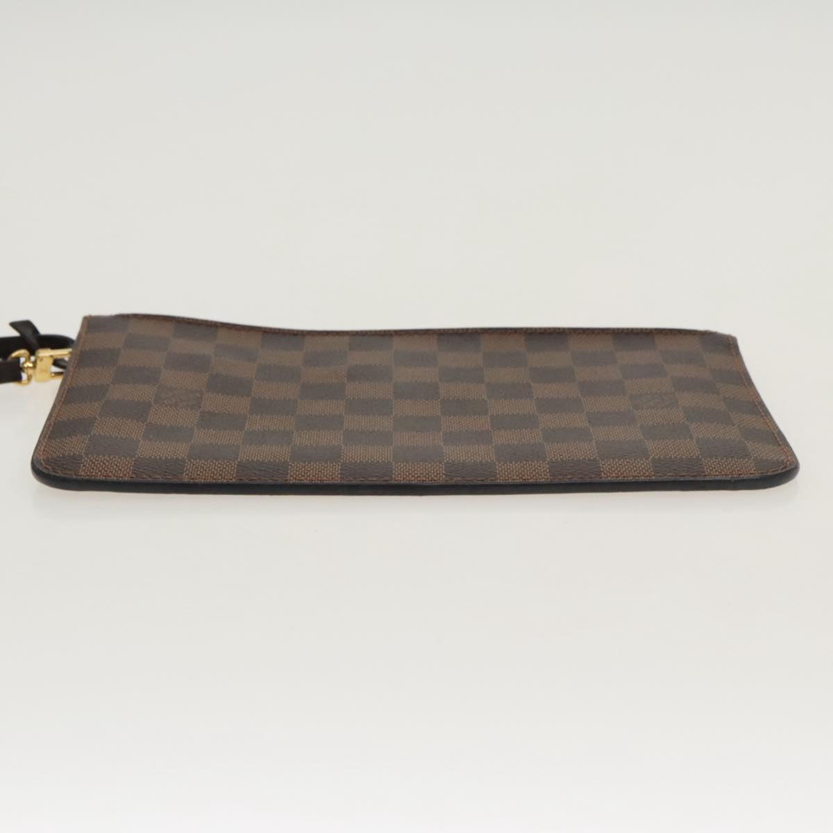 LOUIS VUITTON Damier Ebene Neverfull MM Pouch Accessory Pouch LV Auth 100593