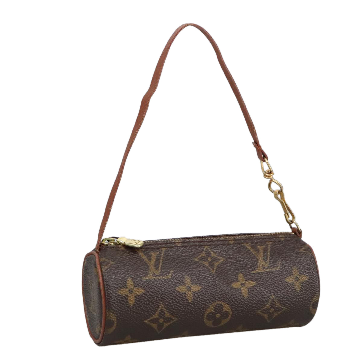 LOUIS VUITTON Monogram Papillon Pouch Pouch LV Auth 100612