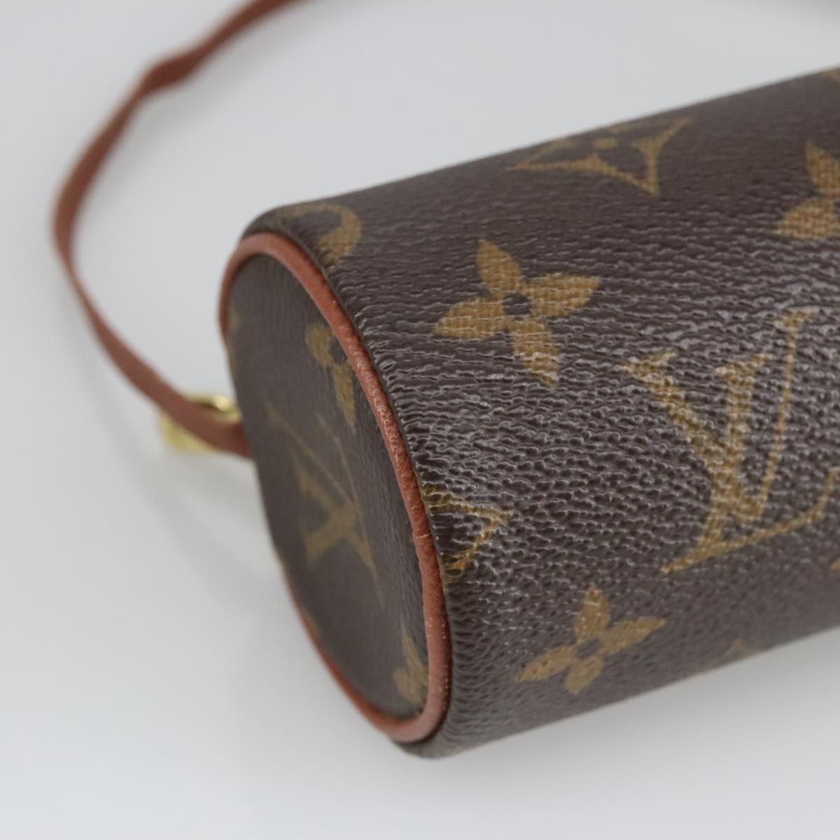 LOUIS VUITTON Monogram Papillon Pouch Pouch LV Auth 100612