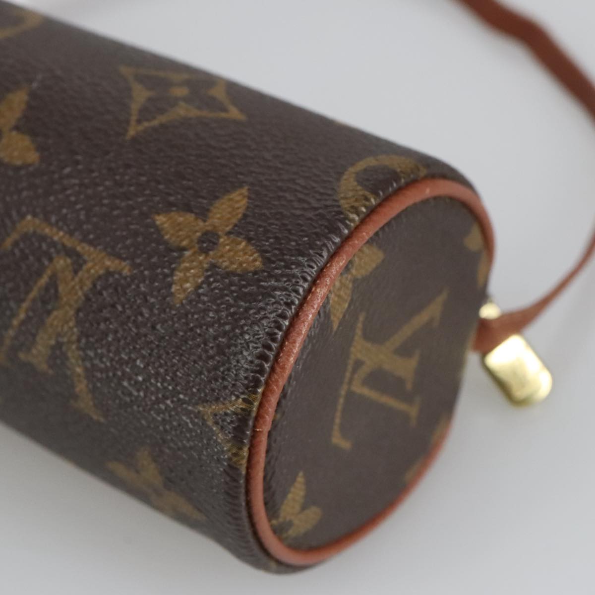 LOUIS VUITTON Monogram Papillon Pouch Pouch LV Auth 100612