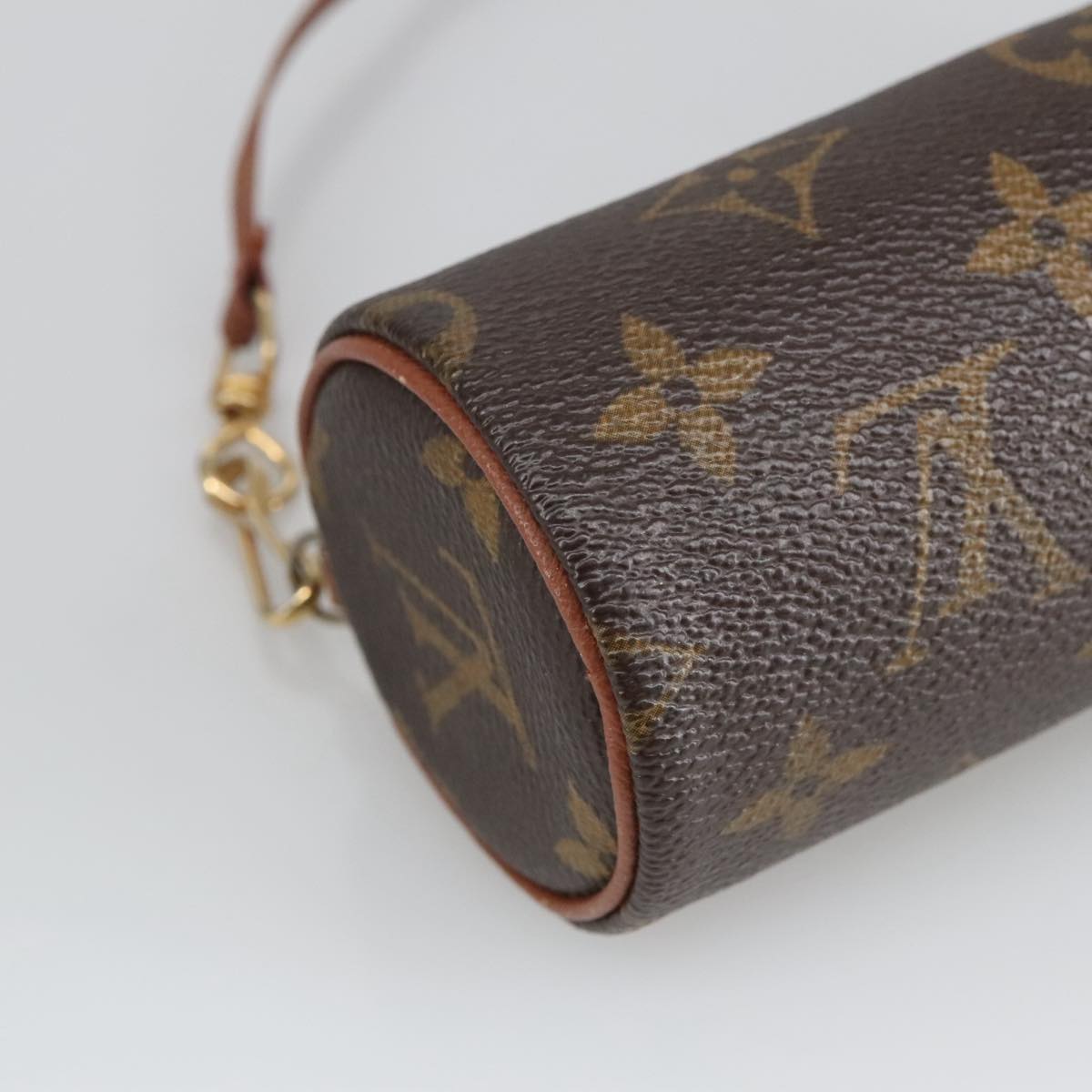 LOUIS VUITTON Monogram Papillon Pouch Pouch LV Auth 100612