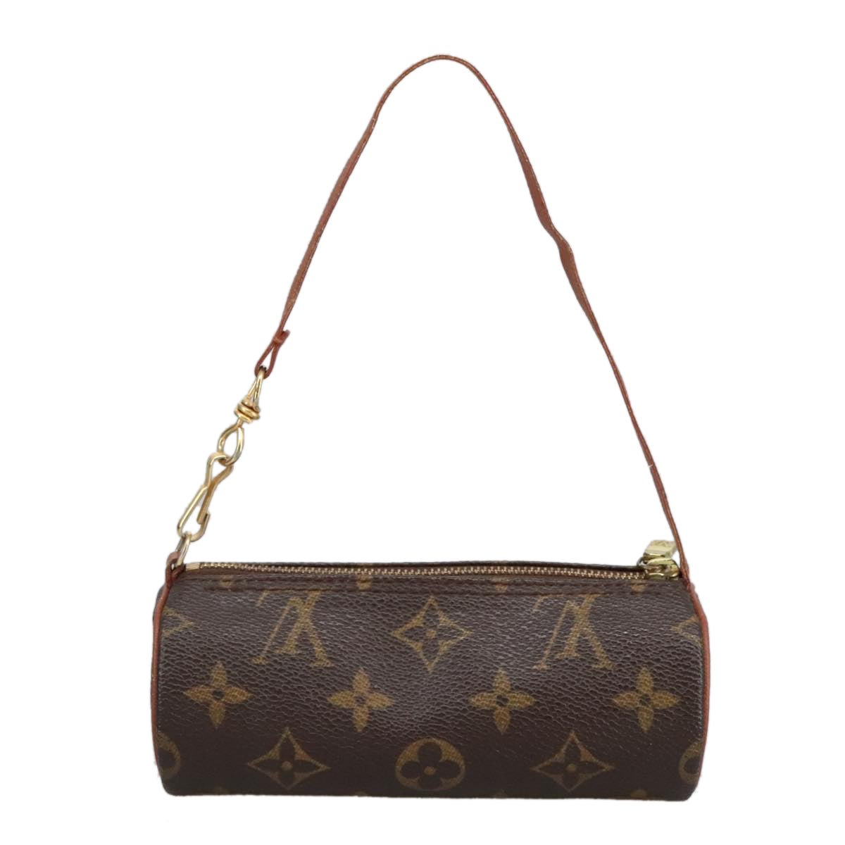 LOUIS VUITTON Monogram Papillon Pouch Pouch LV Auth 100612