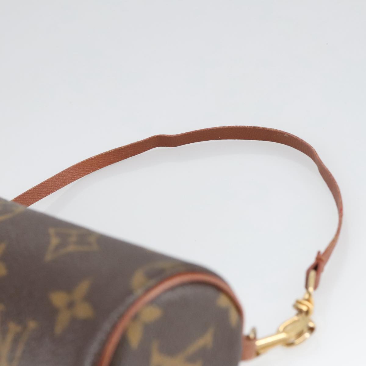 LOUIS VUITTON Monogram Papillon Pouch Pouch LV Auth 100612