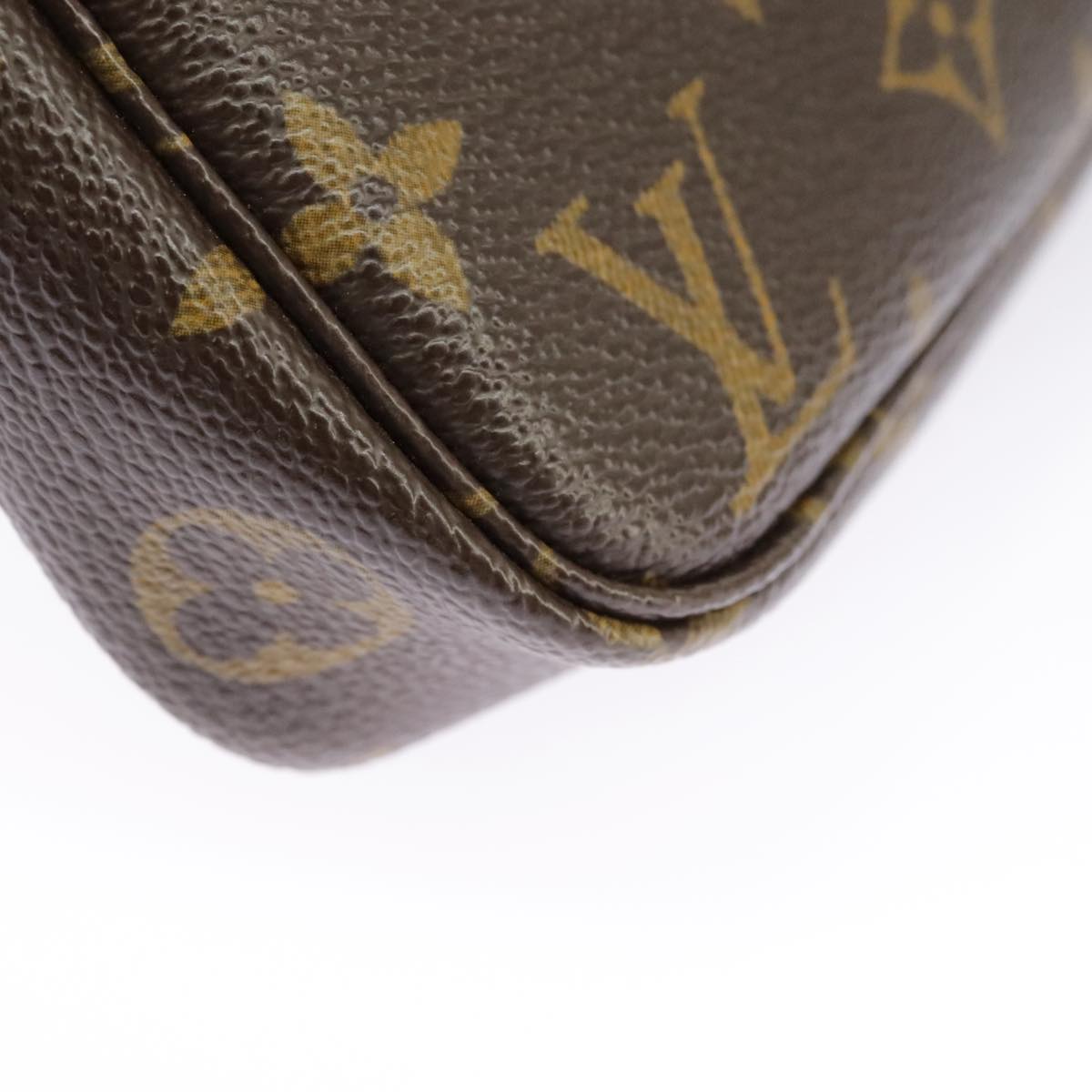 LOUIS VUITTON Monogram Pochette Accessoires Pouch M51980 LV Auth 100615