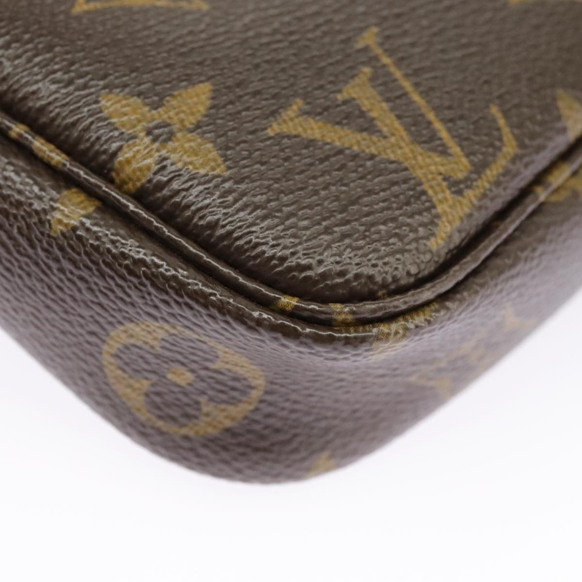 LOUIS VUITTON Monogram Pochette Accessoires Pouch M51980 LV Auth 100615