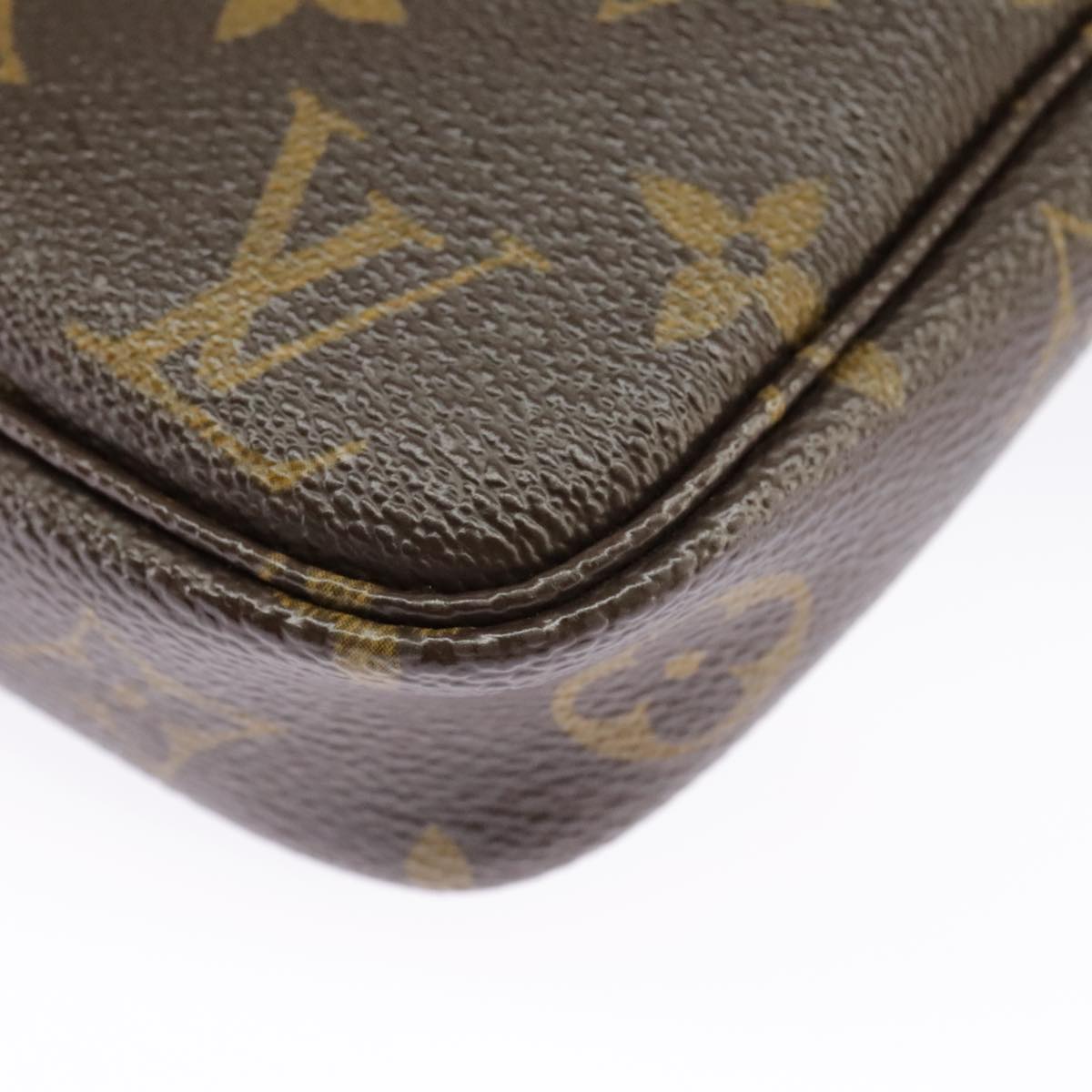 LOUIS VUITTON Monogram Pochette Accessoires Pouch M51980 LV Auth 100615