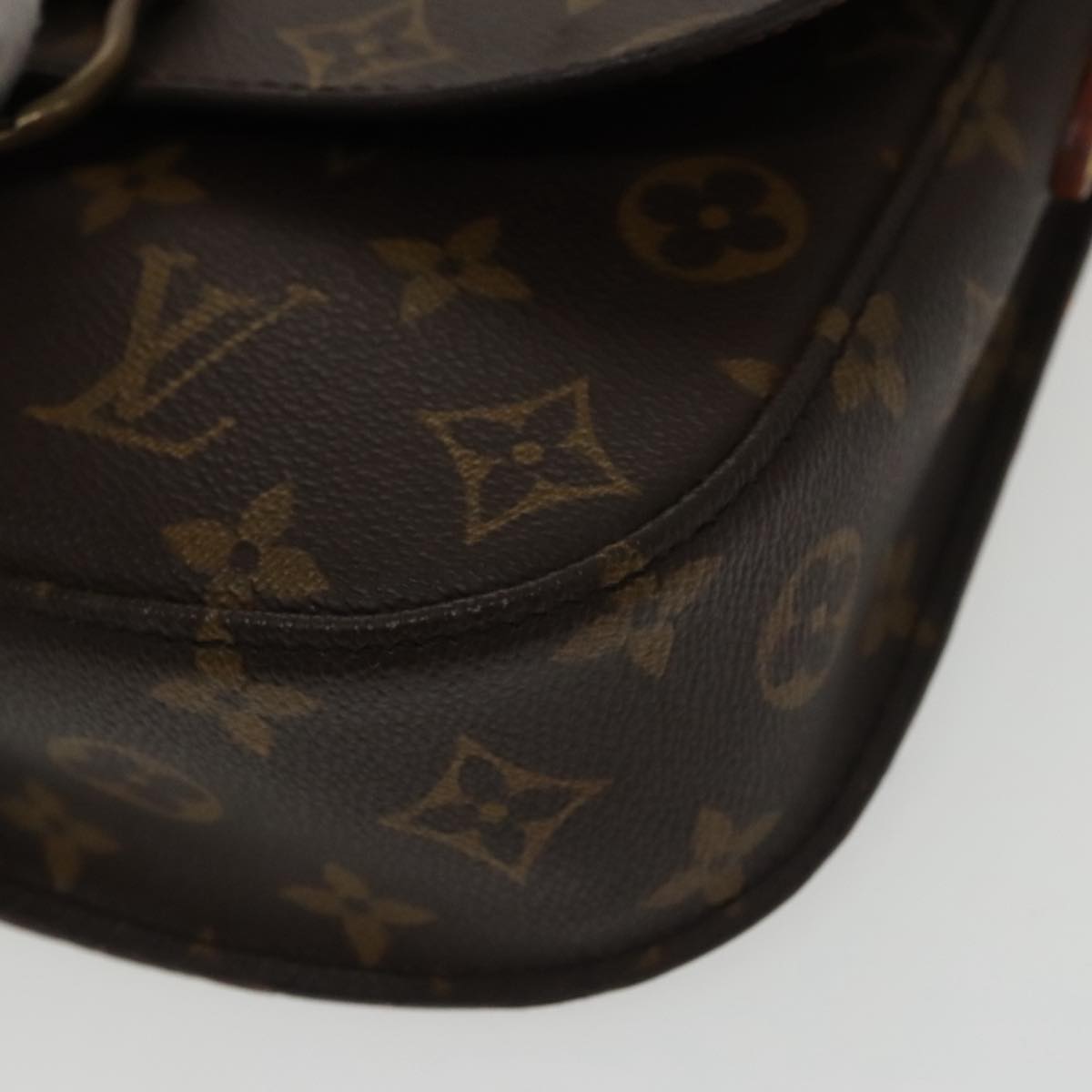 LOUIS VUITTON Monogram Saint Cloud MM Shoulder Bag M51243 LV Auth 100633