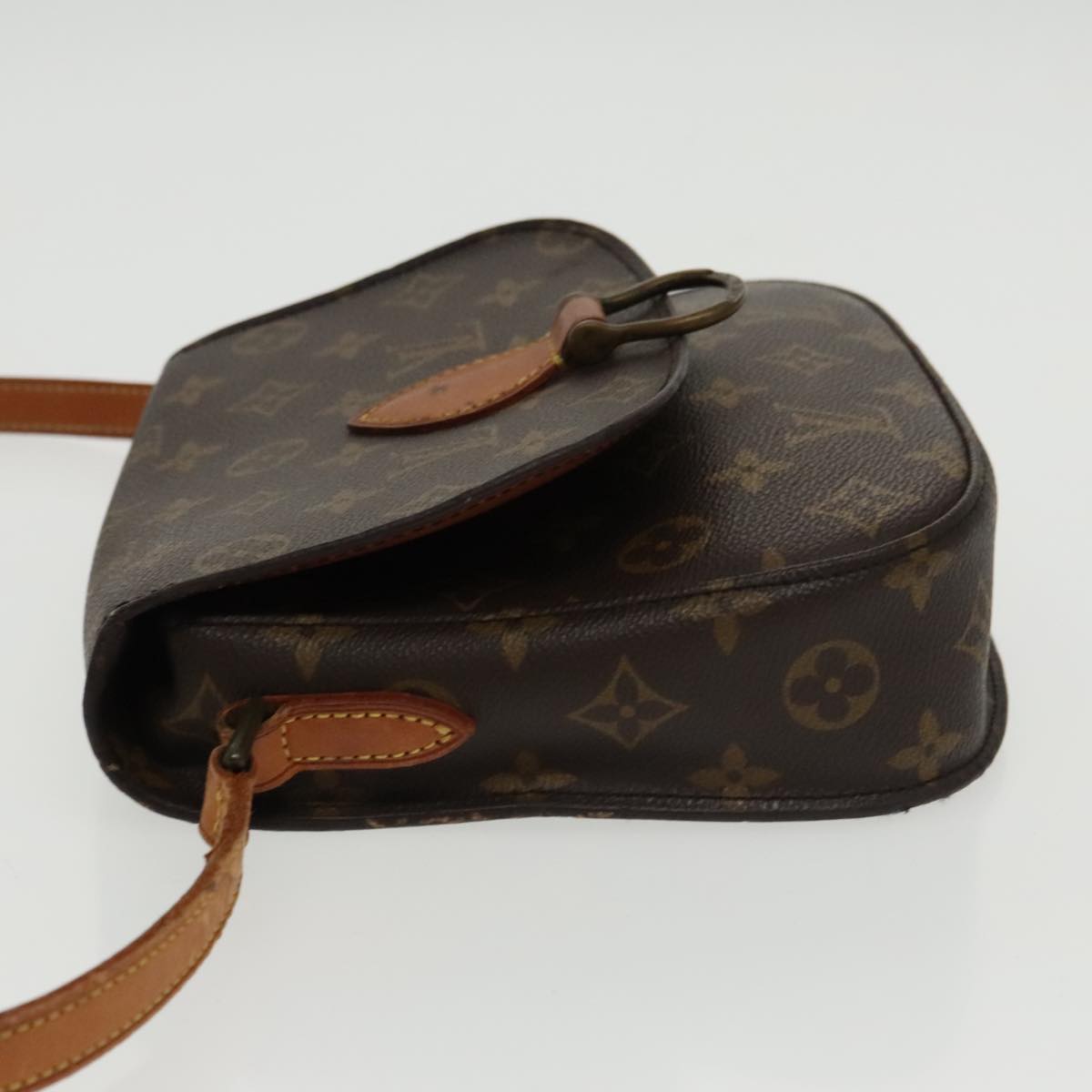 LOUIS VUITTON Monogram Saint Cloud MM Shoulder Bag M51243 LV Auth 100633