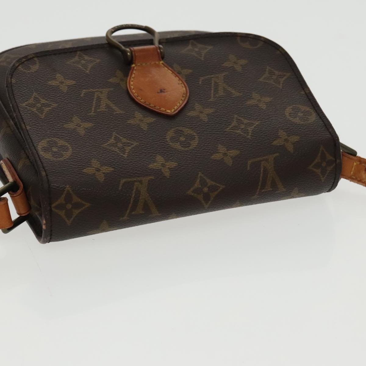 LOUIS VUITTON Monogram Saint Cloud MM Shoulder Bag M51243 LV Auth 100633