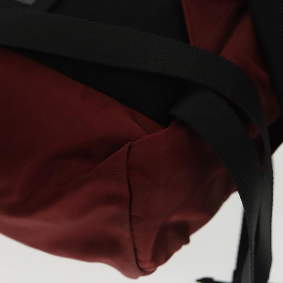 PRADA Backpack Nylon Red Auth 100680