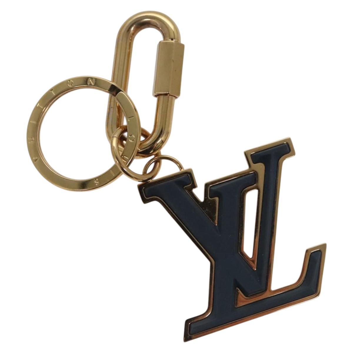LOUIS VUITTON Key Holder metal Gold M68299 LV Auth 100745A