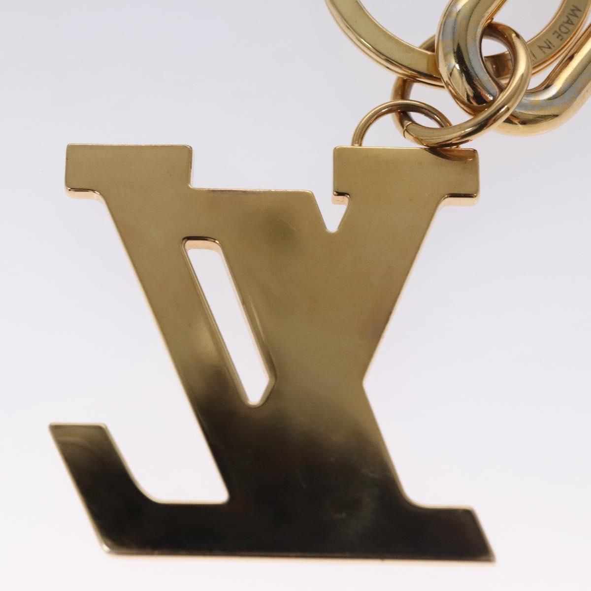 LOUIS VUITTON Key Holder metal Gold M68299 LV Auth 100745A