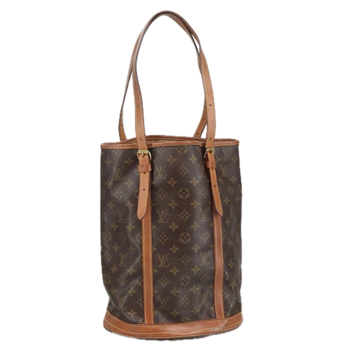 LOUIS VUITTON Monogram Bucket GM Shoulder Bag M42236 LV Auth 100825