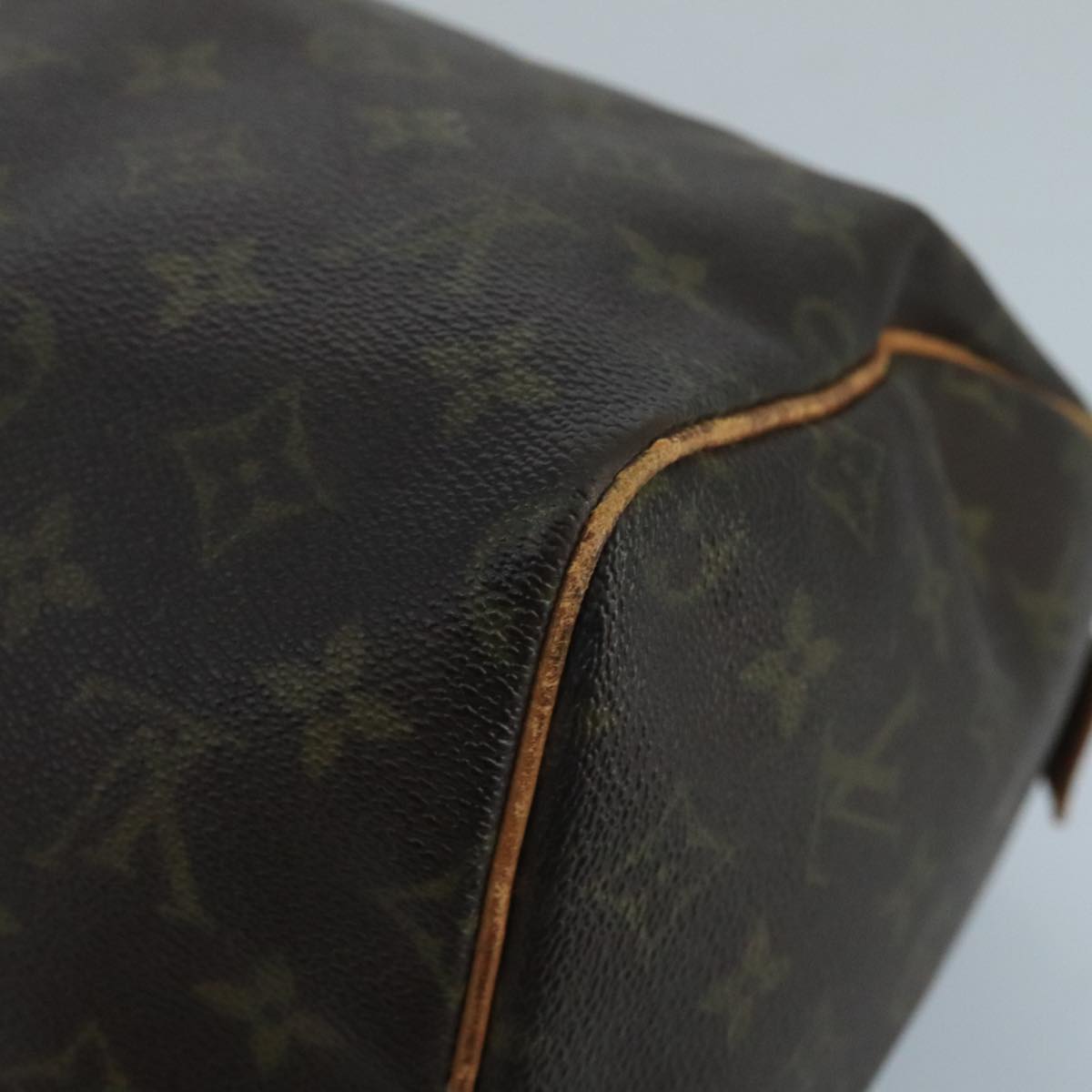 LOUIS VUITTON Monogram Speedy 30 Hand Bag M41526 LV Auth 100860