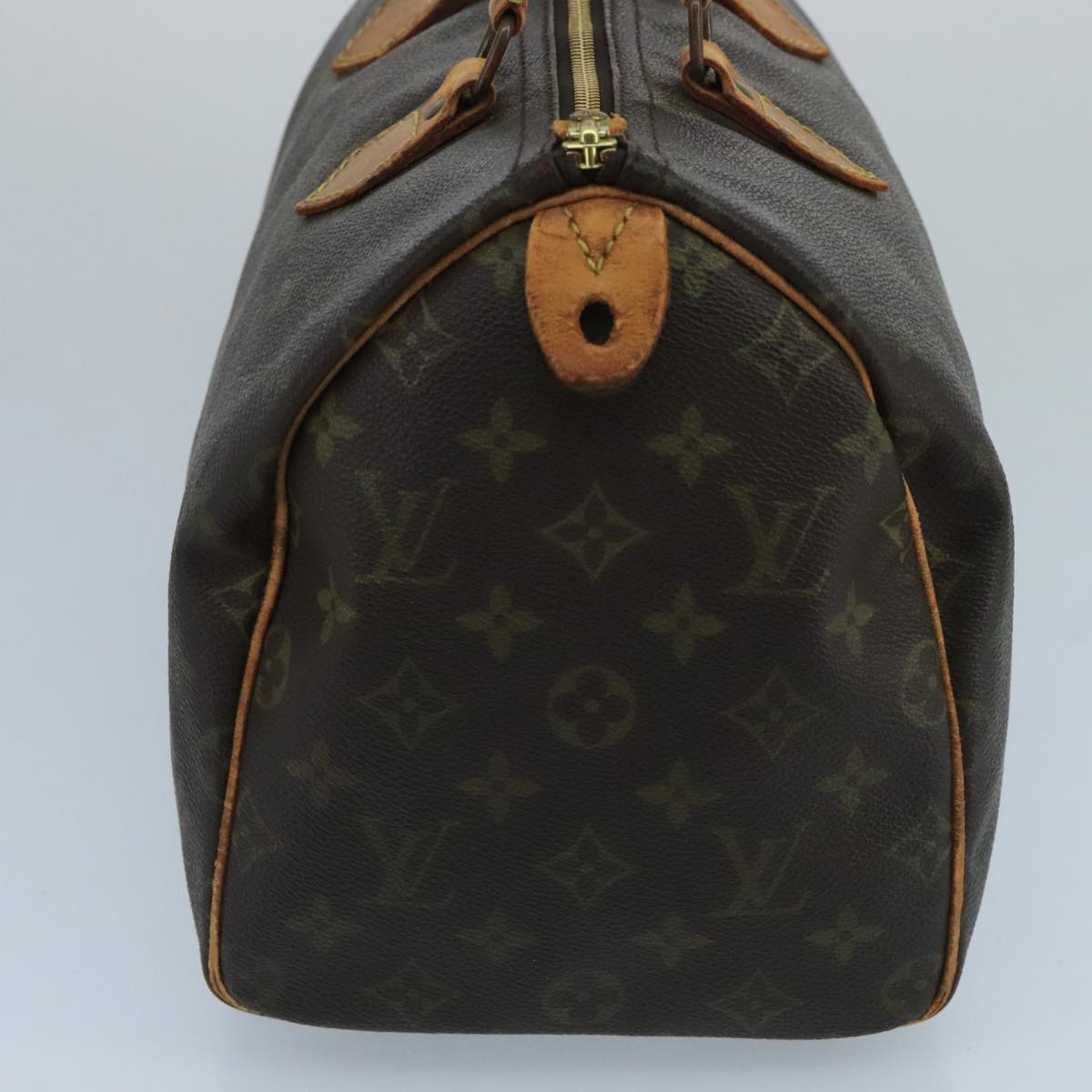 LOUIS VUITTON Monogram Speedy 30 Hand Bag M41526 LV Auth 100860