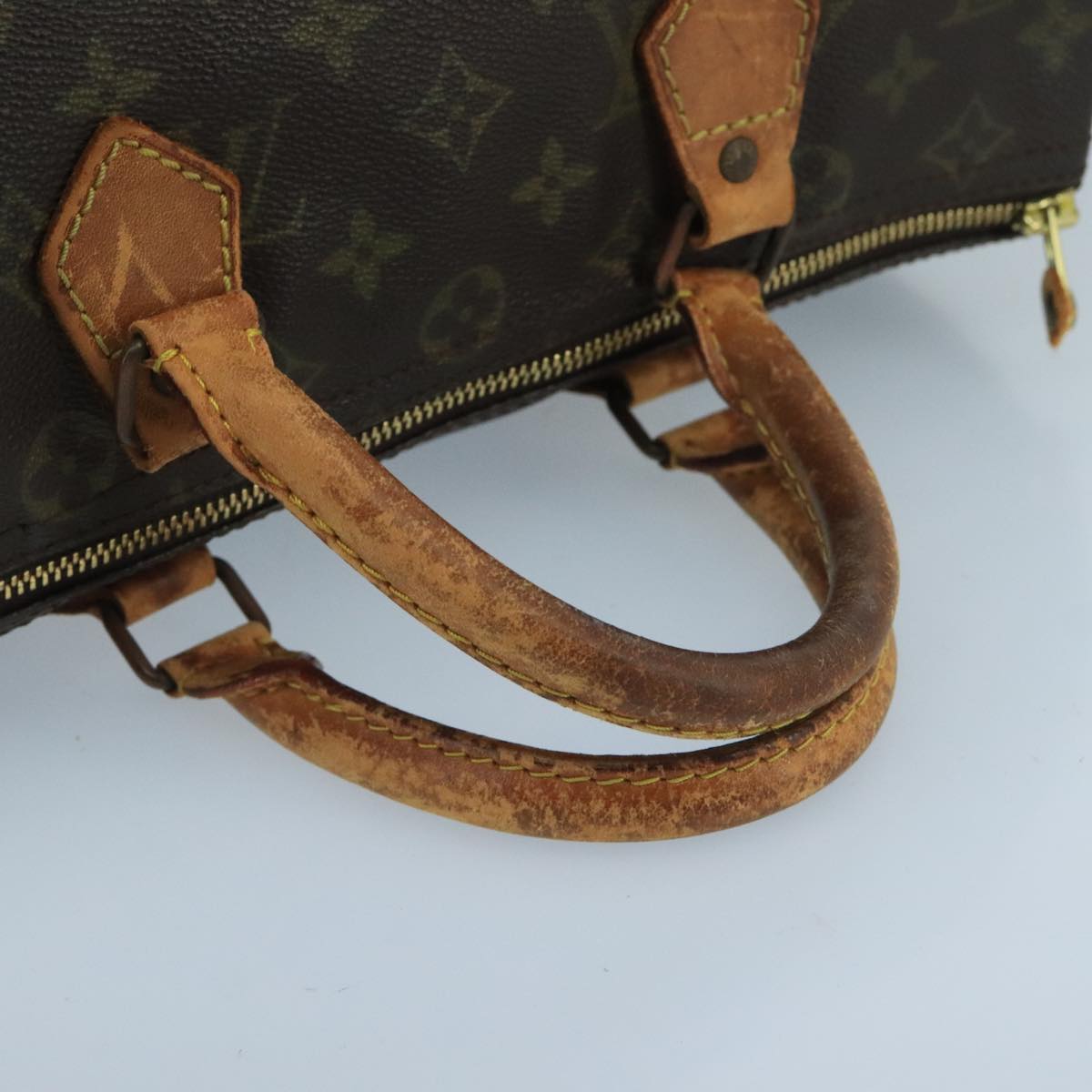 LOUIS VUITTON Monogram Speedy 30 Hand Bag M41526 LV Auth 100860