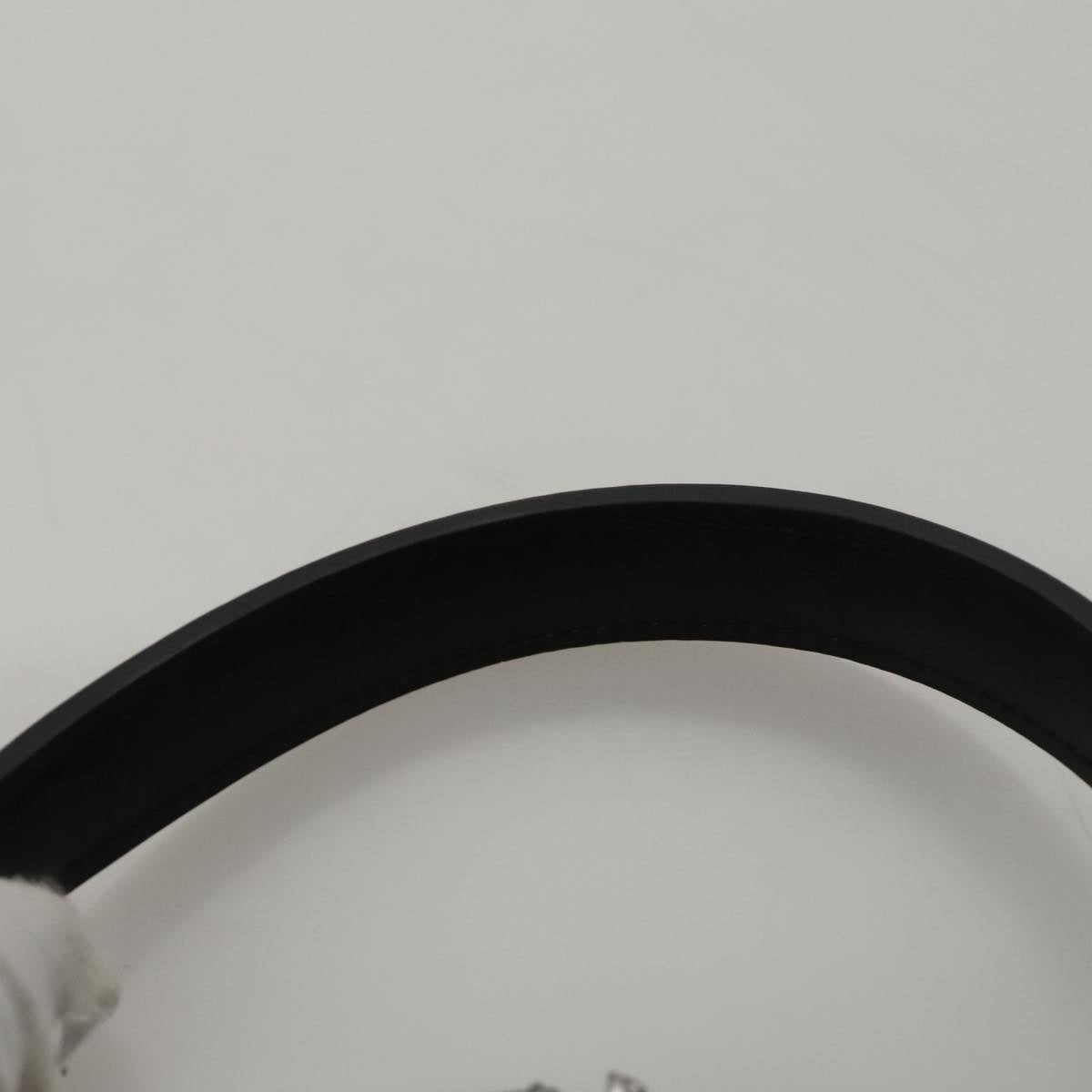 PRADA Hand Bag Leather Black Auth 100868