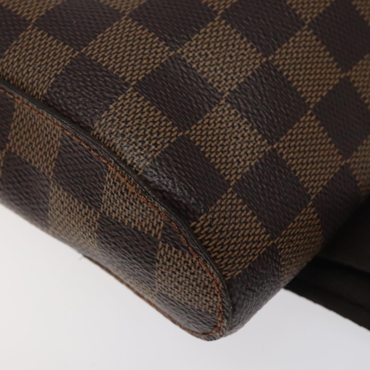 LOUIS VUITTON Damier Ebene Geronimos Shoulder Bag N51994 LV Auth 100901