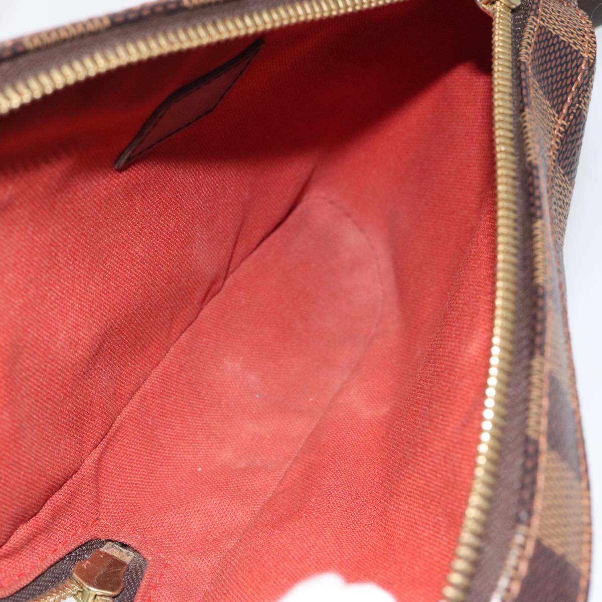 LOUIS VUITTON Damier Ebene Geronimos Shoulder Bag N51994 LV Auth 100901