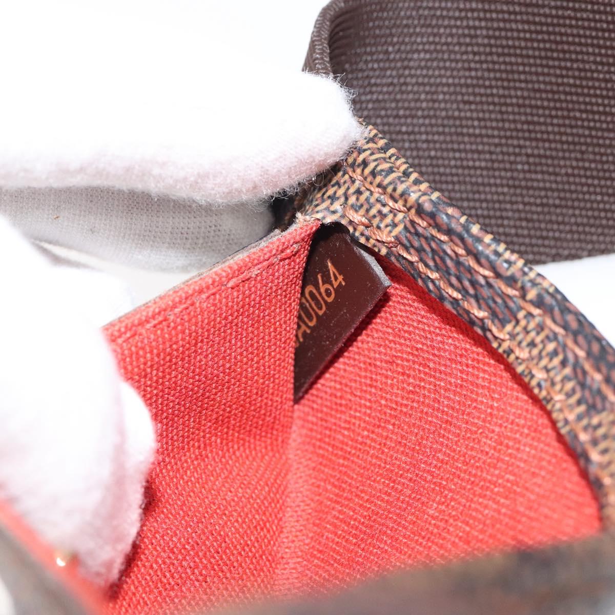 LOUIS VUITTON Damier Ebene Geronimos Shoulder Bag N51994 LV Auth 100901