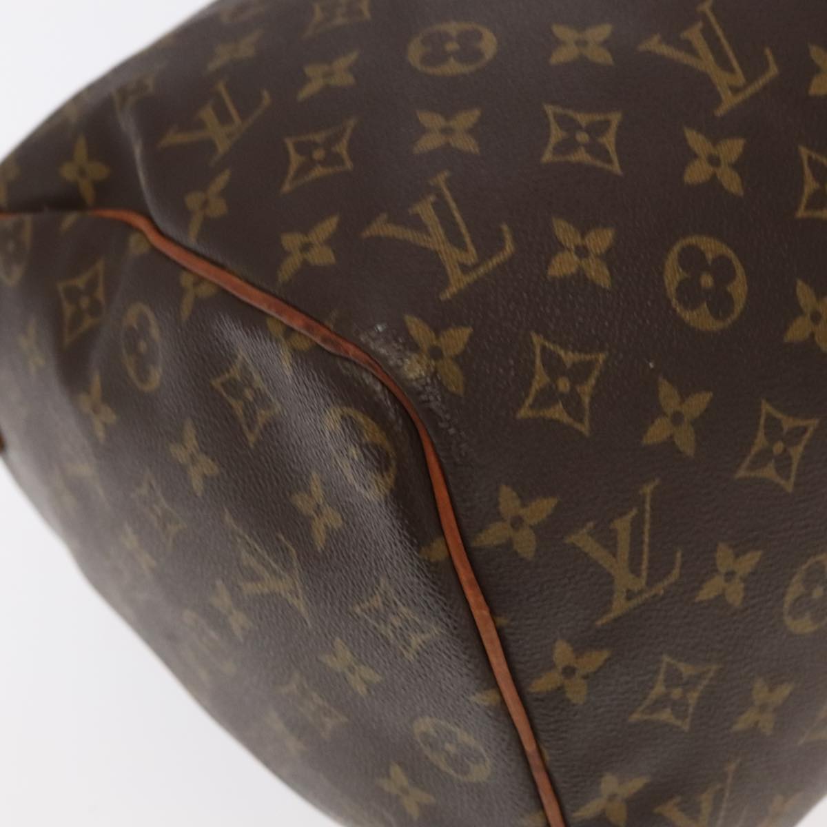 LOUIS VUITTON Monogram Keepall 45 Boston Bag M41428 LV Auth 100908