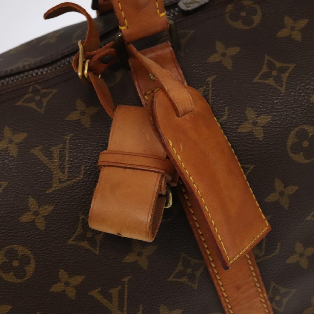 LOUIS VUITTON Monogram Keepall 45 Boston Bag M41428 LV Auth 100908