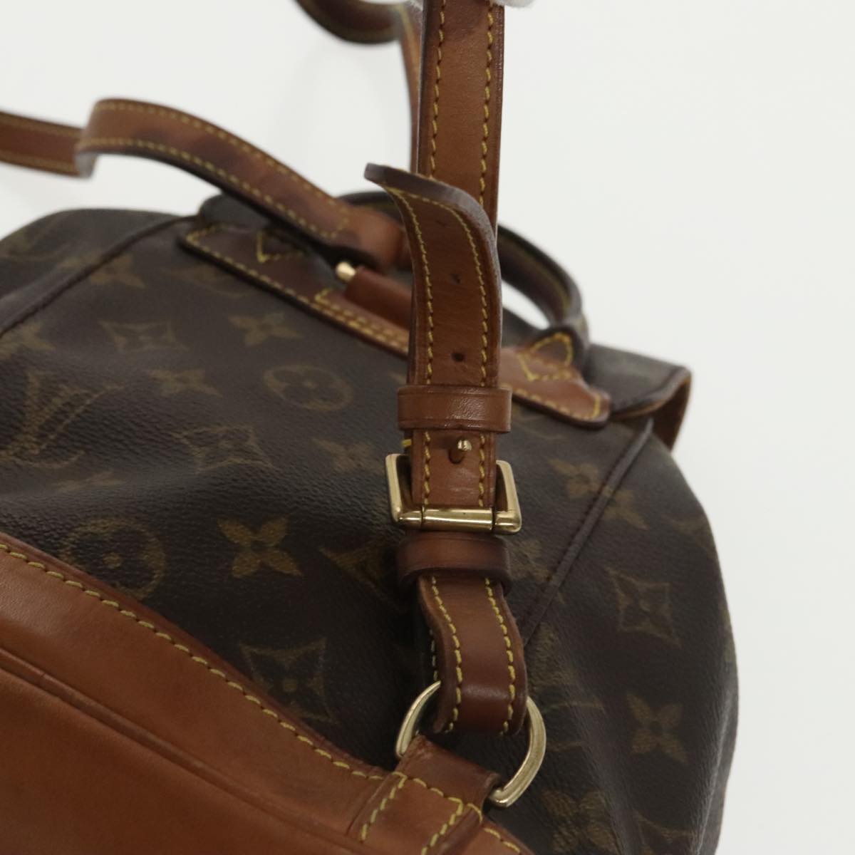 LOUIS VUITTON Monogram Montsouris PM Backpack M51137 LV Auth 100977