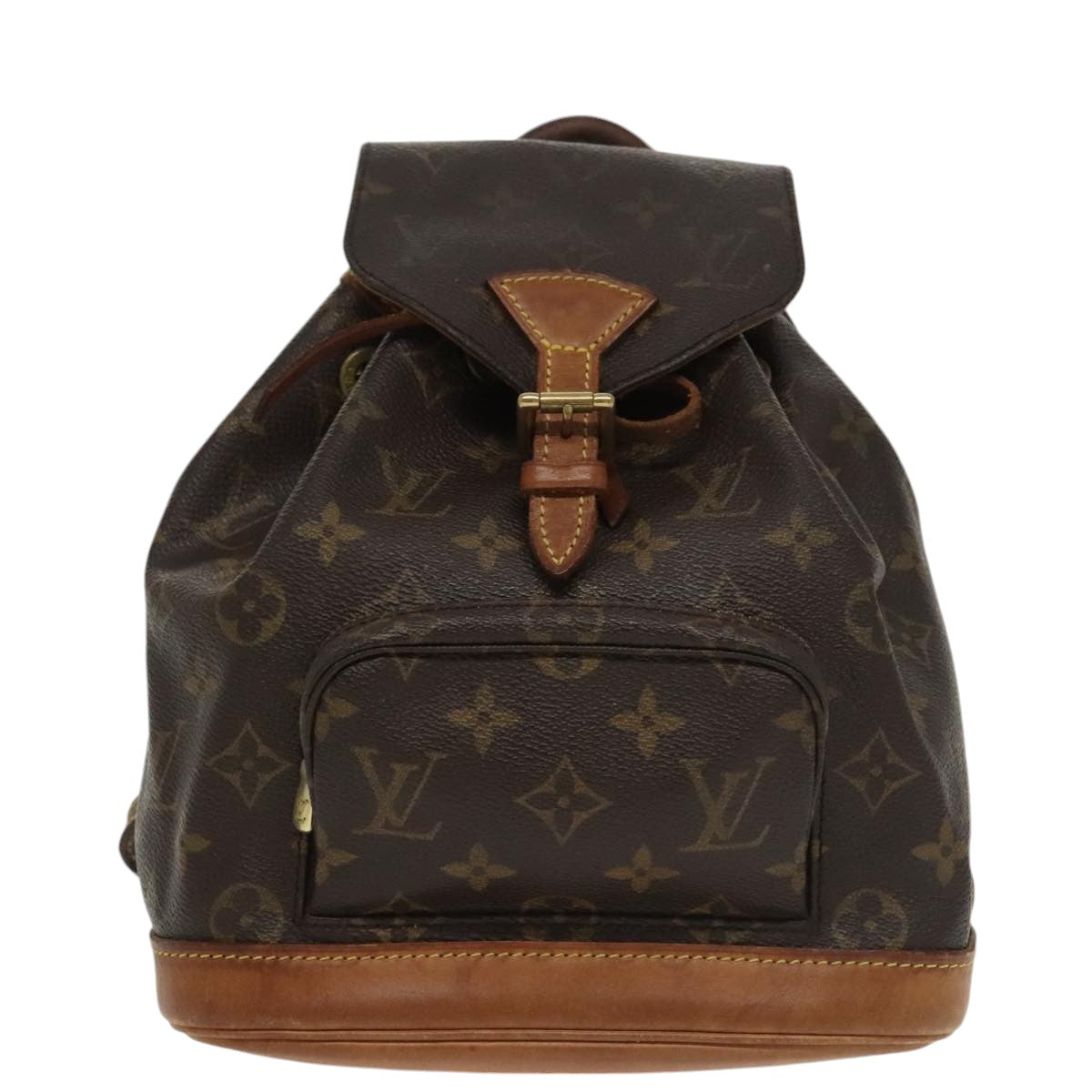 LOUIS VUITTON Monogram Montsouris PM Backpack M51137 LV Auth 100977