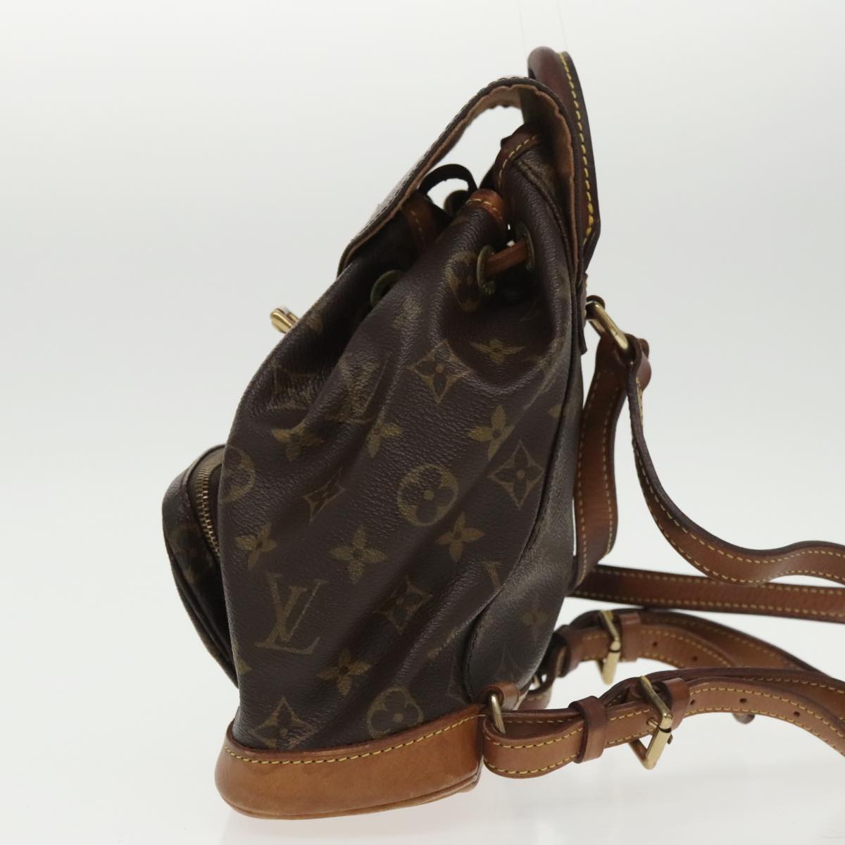 LOUIS VUITTON Monogram Montsouris PM Backpack M51137 LV Auth 100977