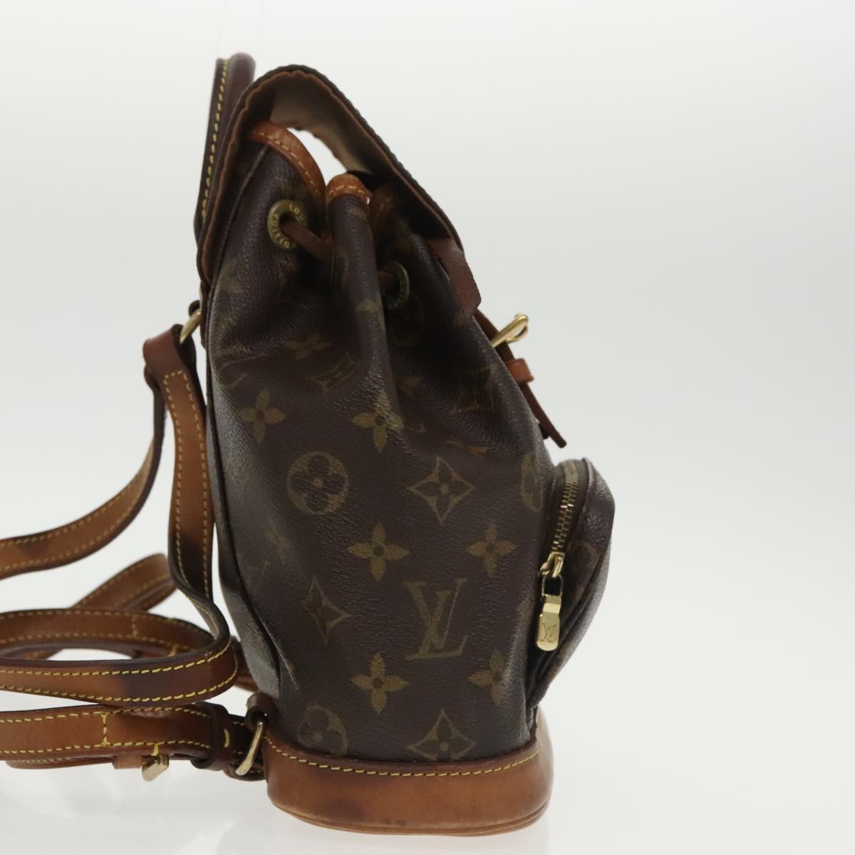 LOUIS VUITTON Monogram Montsouris PM Backpack M51137 LV Auth 100977