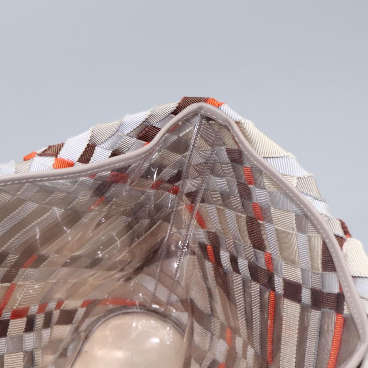 Salvatore Ferragamo Hand Bag Canvas Multicolor Auth 101075V