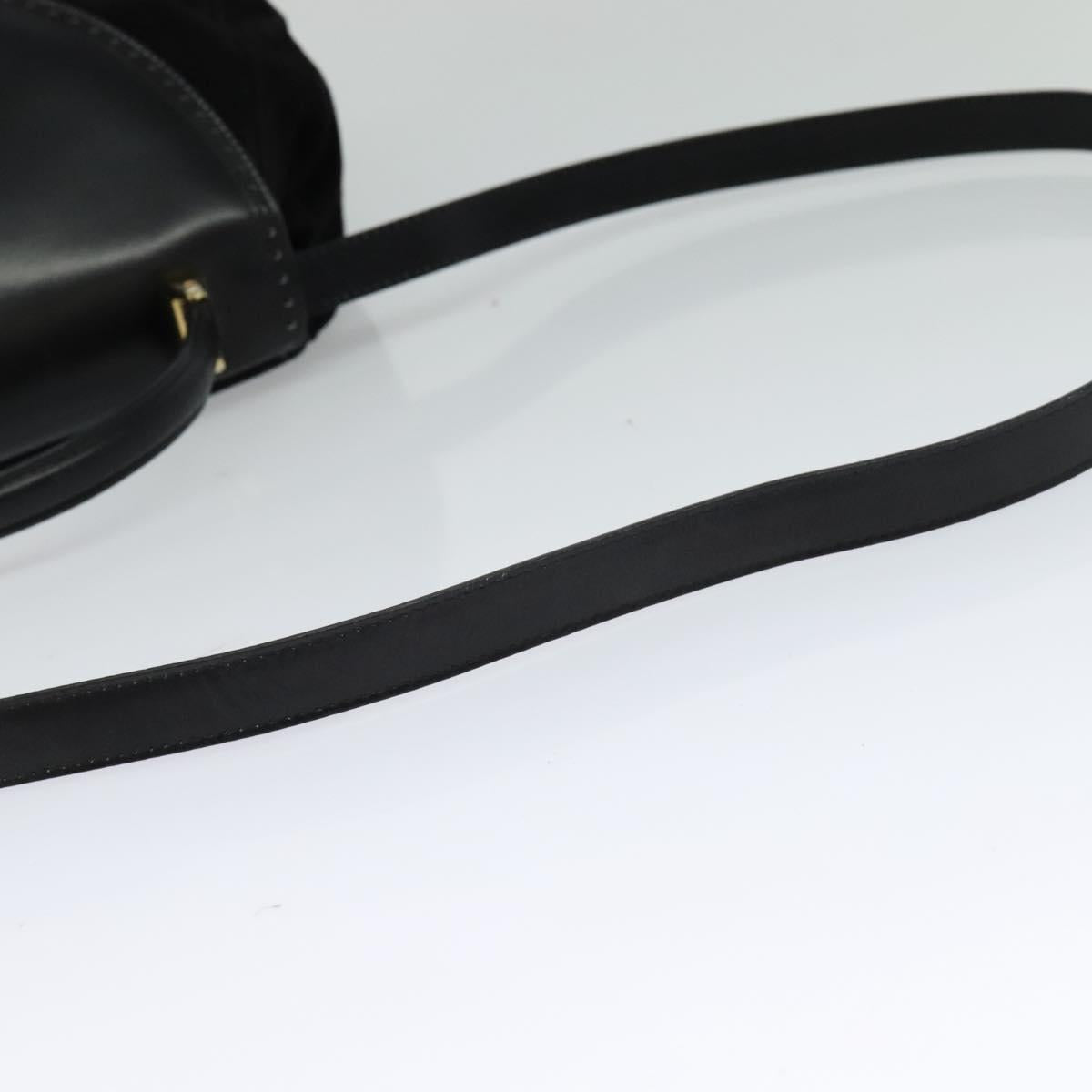 Salvatore Ferragamo Hand Bag Leather 2way Black Auth 101091