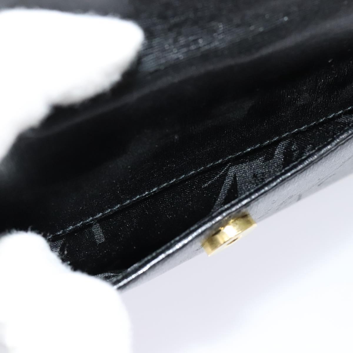 Salvatore Ferragamo Hand Bag Leather 2way Black Auth 101092