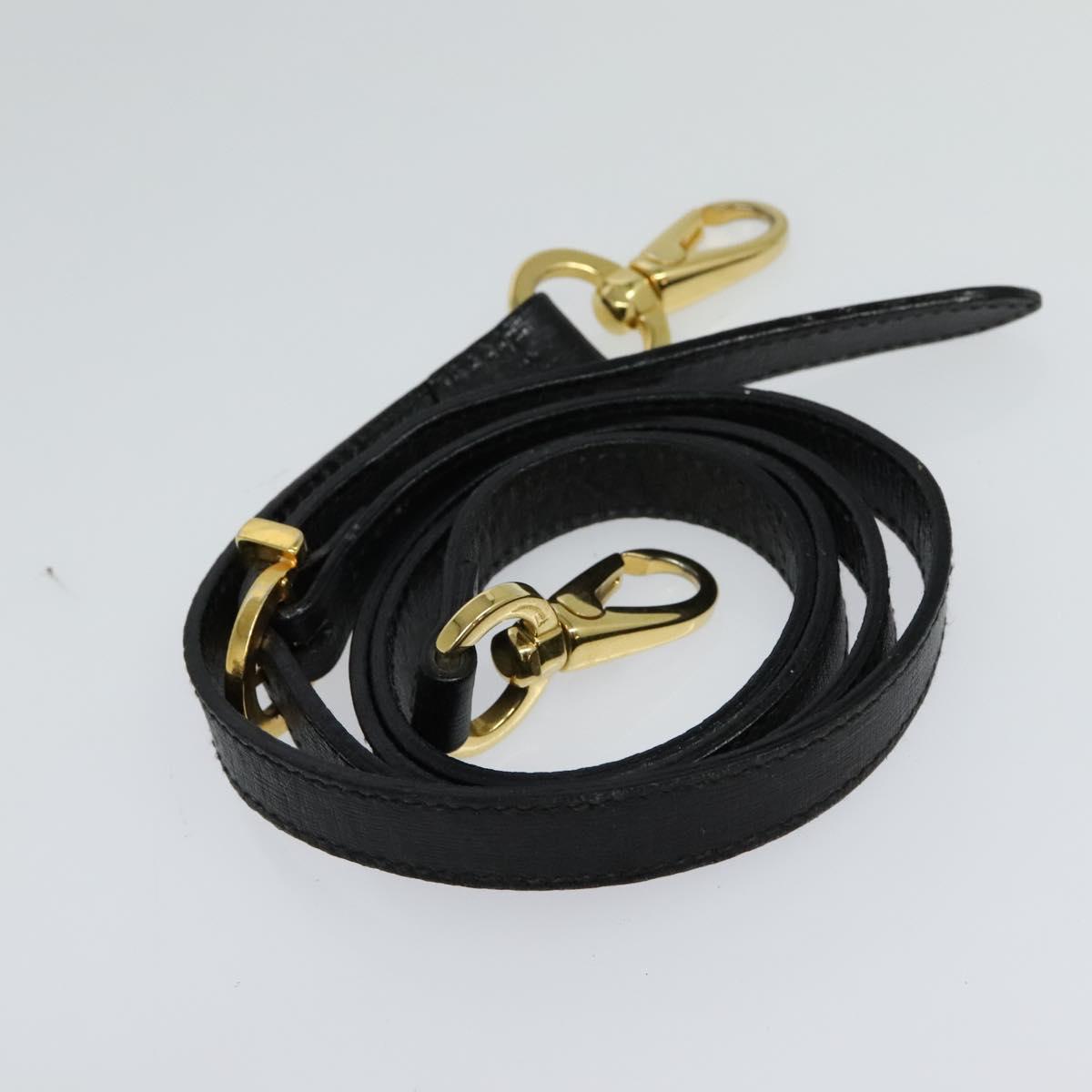 Salvatore Ferragamo Hand Bag Leather 2way Black Auth 101092