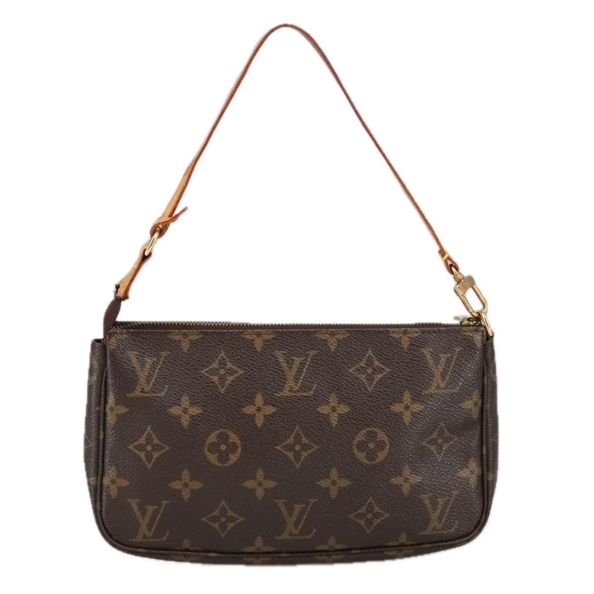 LOUIS VUITTON Monogram Pochette Accessoires Pouch M51980 LV Auth 101102