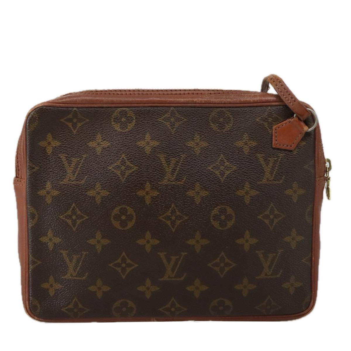 LOUIS VUITTON Monogram Pochette Sports Clutch Bag No.183 LV Auth 101104