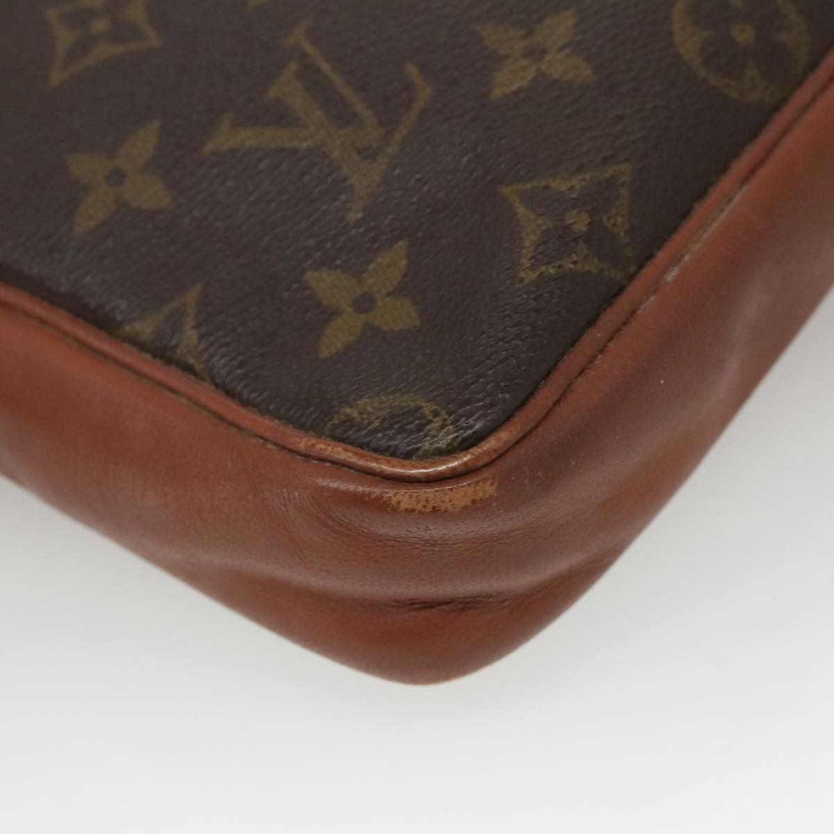 LOUIS VUITTON Monogram Pochette Sports Clutch Bag No.183 LV Auth 101104