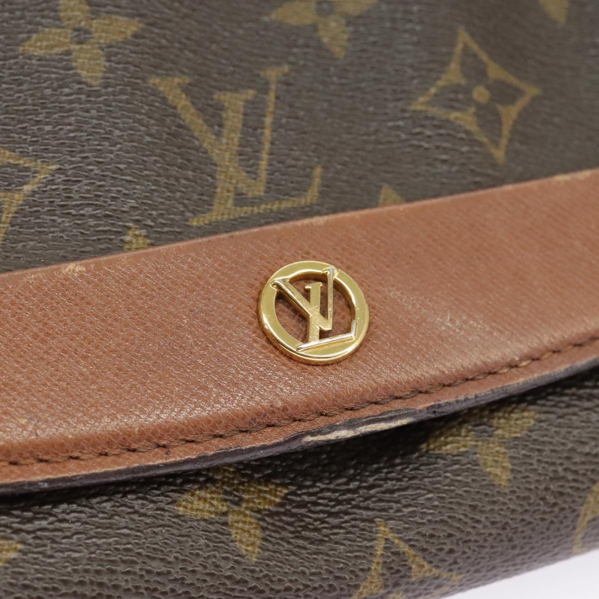 LOUIS VUITTON Monogram Bordeaux 24 Shoulder Bag M51798 LV Auth 101107