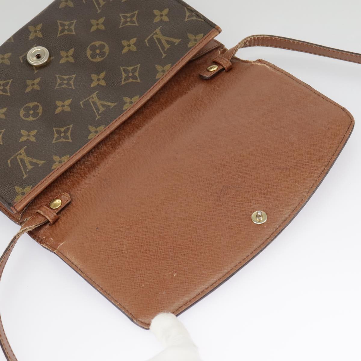 LOUIS VUITTON Monogram Bordeaux 24 Shoulder Bag M51798 LV Auth 101107