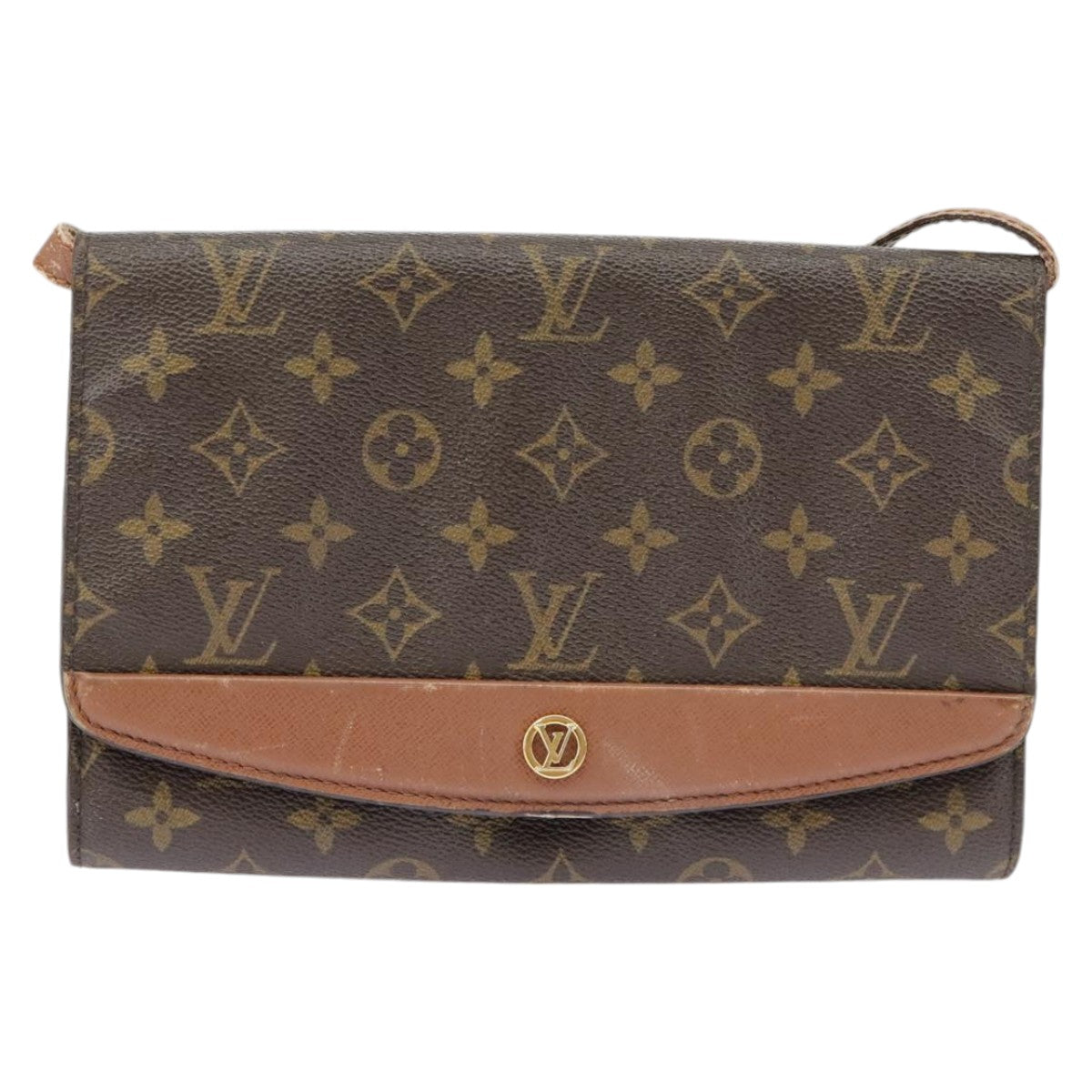 LOUIS VUITTON Monogram Bordeaux 24 Shoulder Bag M51798 LV Auth 101107