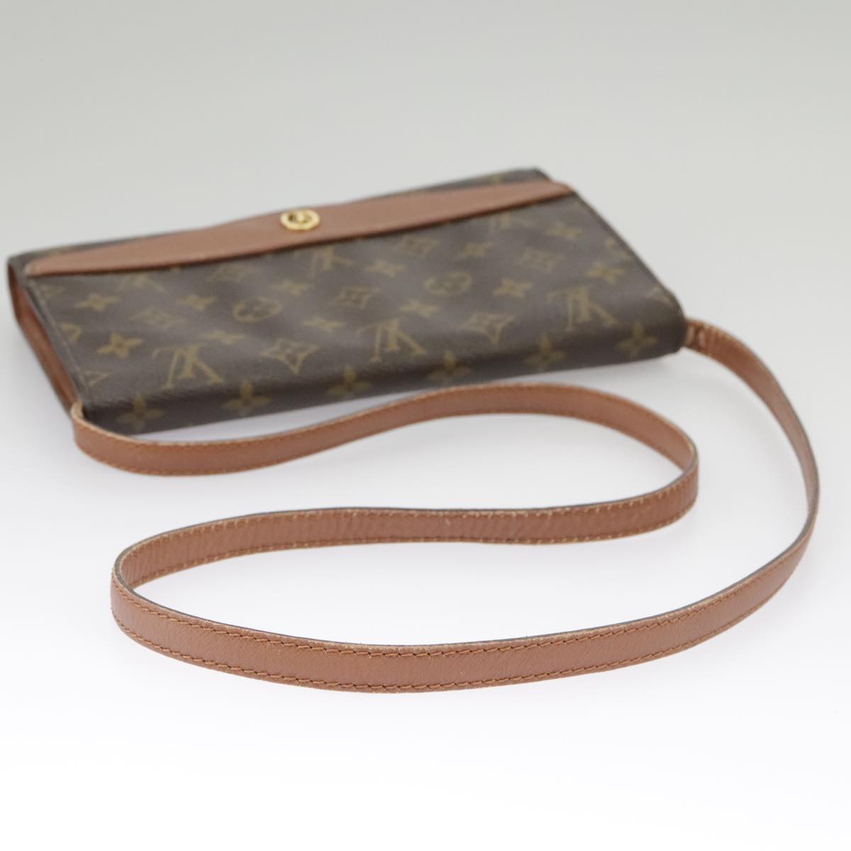 LOUIS VUITTON Monogram Bordeaux 24 Shoulder Bag M51798 LV Auth 101107