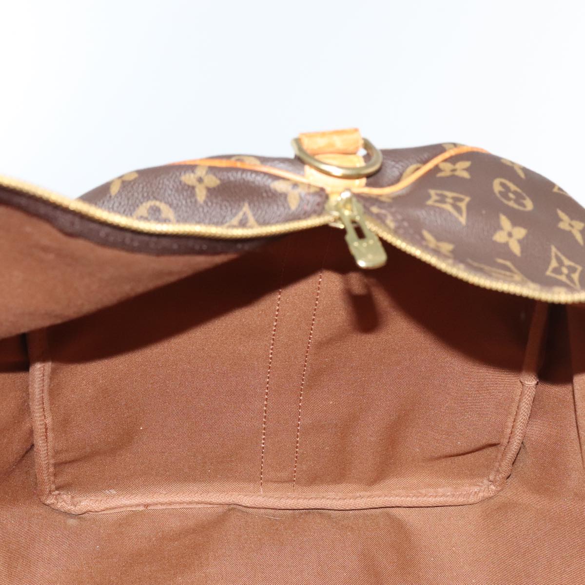 LOUIS VUITTON Monogram Keepall Bandouliere 60 Boston Bag M41412 LV Auth 100996