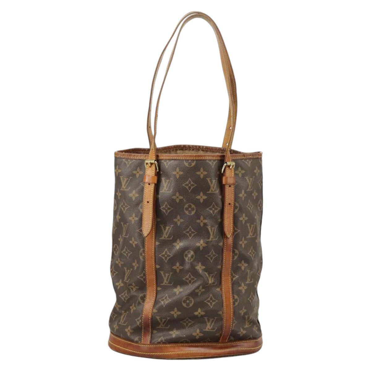 LOUIS VUITTON Monogram Bucket GM Shoulder Bag M42236 LV Auth 101211