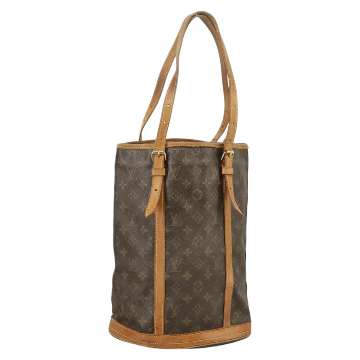 LOUIS VUITTON Monogram Bucket GM Shoulder Bag M42236 LV Auth 101212