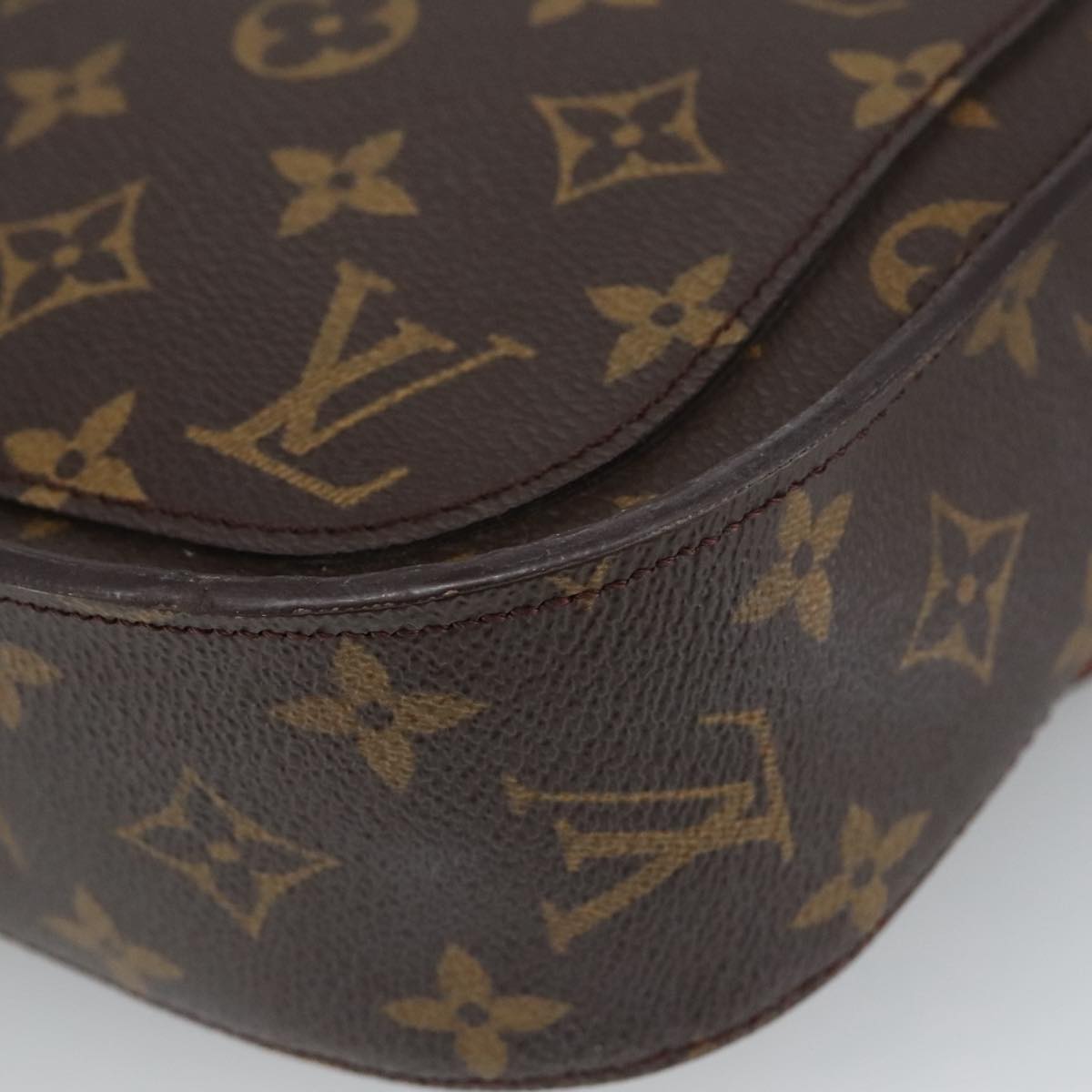 LOUIS VUITTON Monogram Saint Cloud GM Shoulder Bag M51242 LV Auth 101254