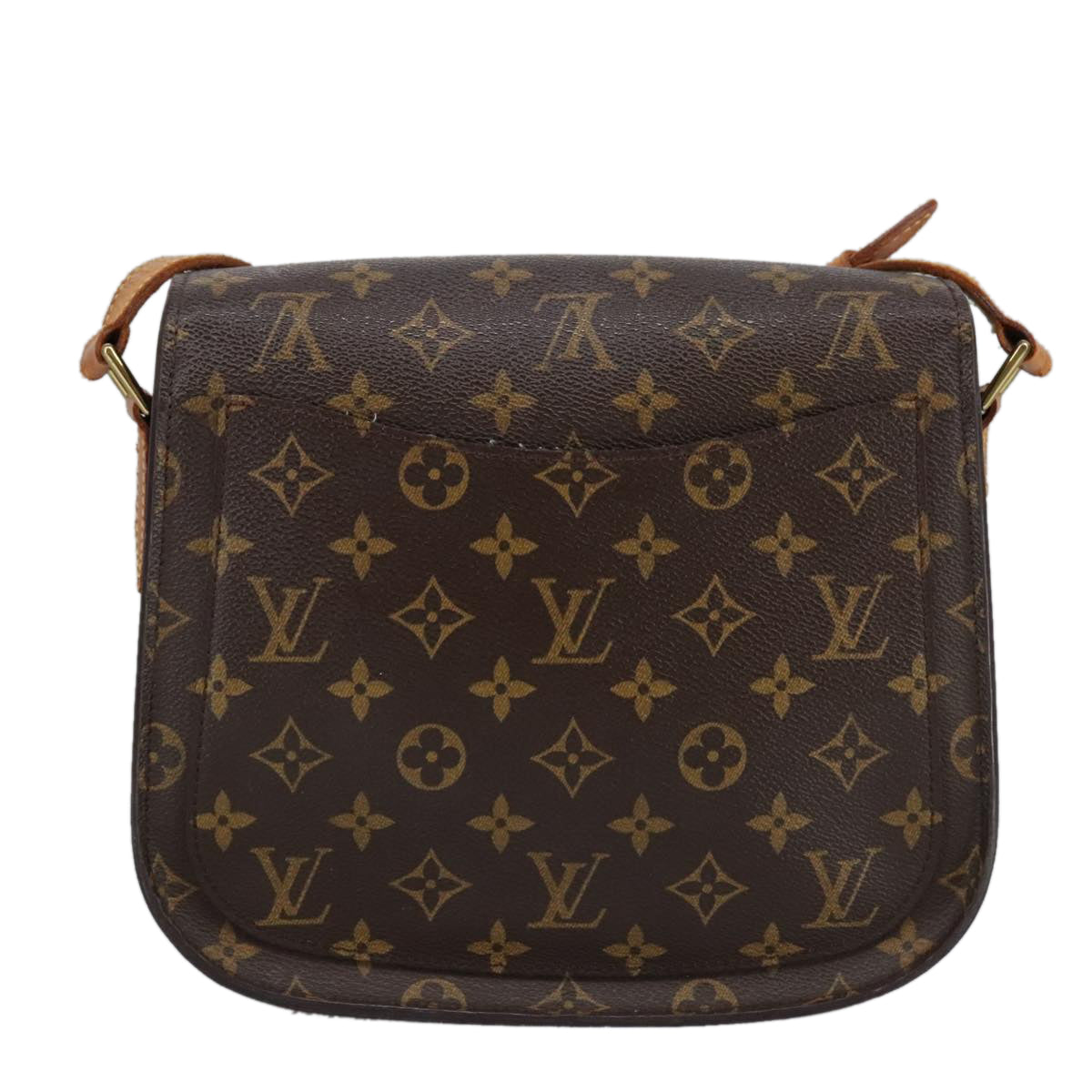 LOUIS VUITTON Monogram Saint Cloud GM Shoulder Bag M51242 LV Auth 101254