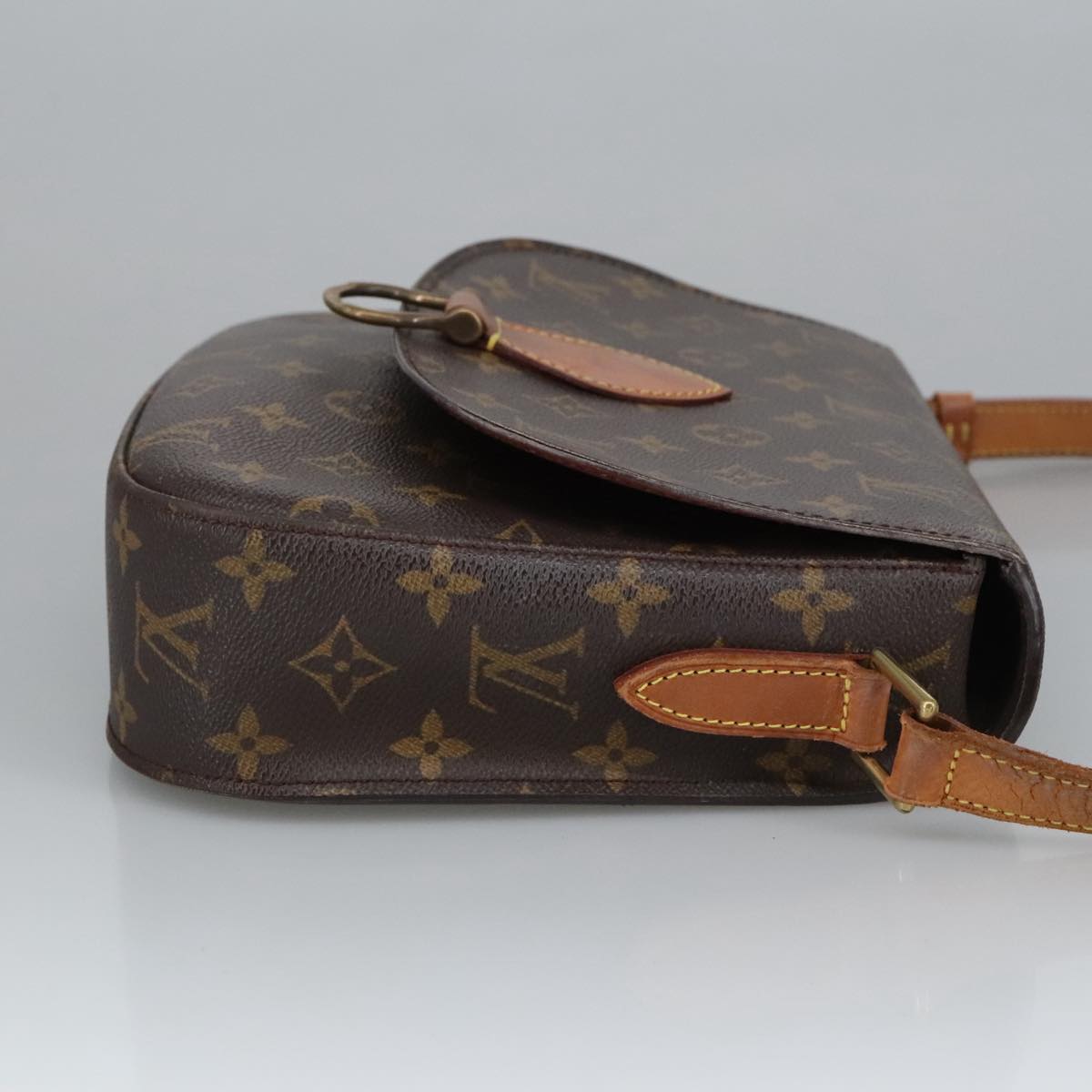 LOUIS VUITTON Monogram Saint Cloud GM Shoulder Bag M51242 LV Auth 101254